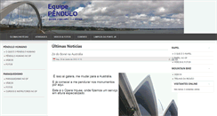 Desktop Screenshot of pendulo.com.br